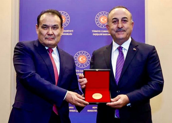 Baghdad Amreyev received the Superior Award of the Republic of Türkiye