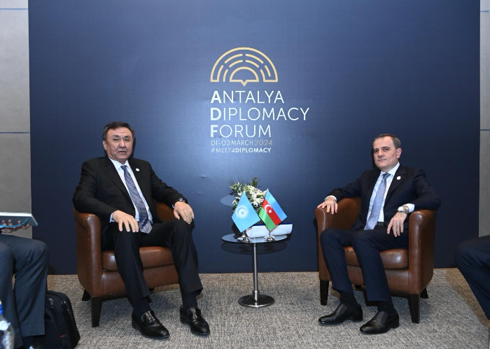 The Secretary General of the OTS met with the Minister of Foreign Affairs of Azerbaijan