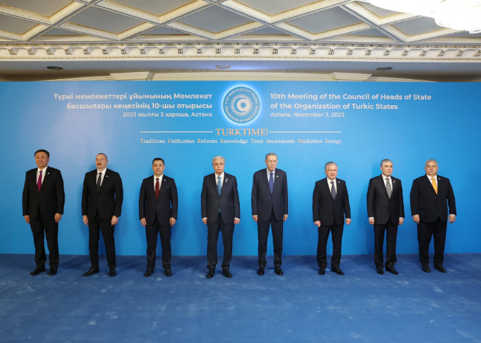 Türk Devletleri Teşkilatı Onuncu Zirvesi Astana’da gerçekleştirildi.