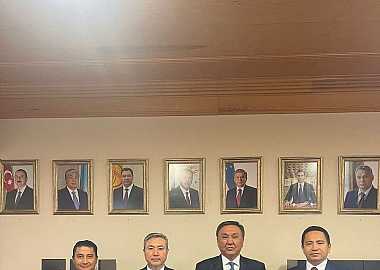 Kazakh Ambassador paid a courtesy visit to the Secretary General Omuraliev