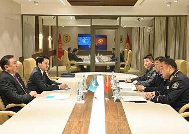 OTS Secretary General met with the Minister of Interior Affairs of the Kyrgyz Republic