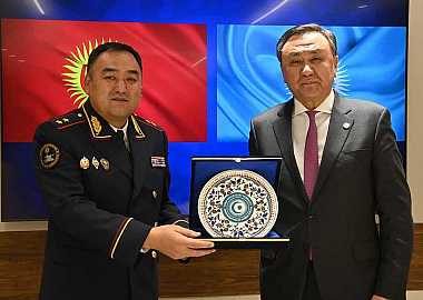 OTS Secretary General met with the Minister of Interior Affairs of the Kyrgyz Republic