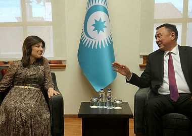The OTS Secretary General received the President of Turkic Culture and Heritage Foundation