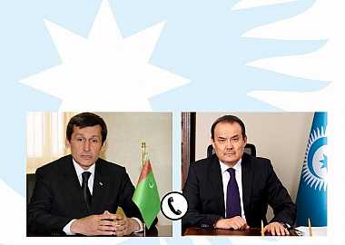 TDT Genel Sekreteri ve Türkmenistan Dışişleri Bakanı bir video konferans görüşmesi gerçekleştirdi.