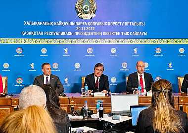 OTS congratulates on successful organization of Presidential election in Kazakhstan