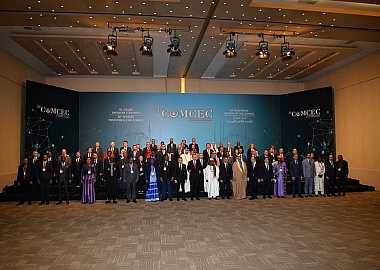 The Secretary General of the Organization of Turkic States H.E. Ambassador Kubanychbek Omuraliev attended the opening session of 38th Ministerial Meeting of COMCEC