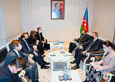 Heads of the Turkic Cooperation Organizations met with the Foreign Minister of Azerbaijan