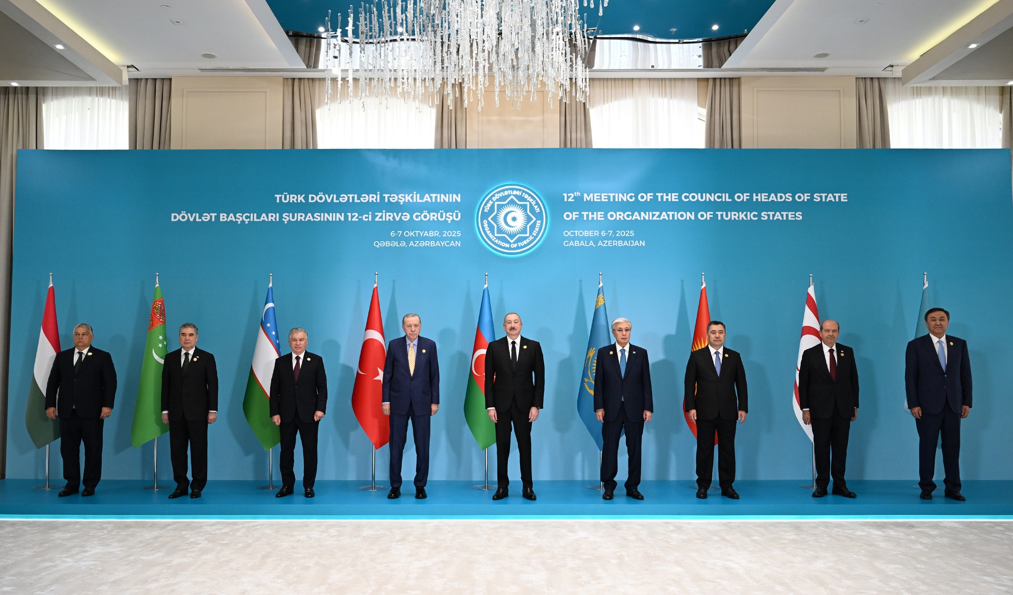 The 12th Summit of the Organization of Turkic States Convened in Gabala, Azerbaijan