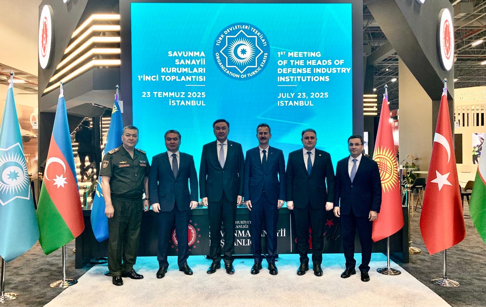 The 1st Meeting of the Heads of Defense Industry Institutions of the OTS was held in Istanbul