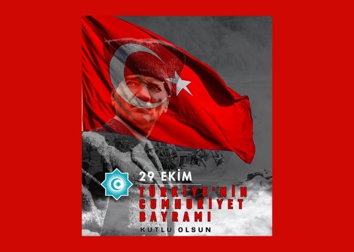 TDT Genel Sekreterinin Türkiye Cumhuriyeti’nin 29 Ekim Cumhuriyet Bayramı münasebetiyle tebrik mesajı