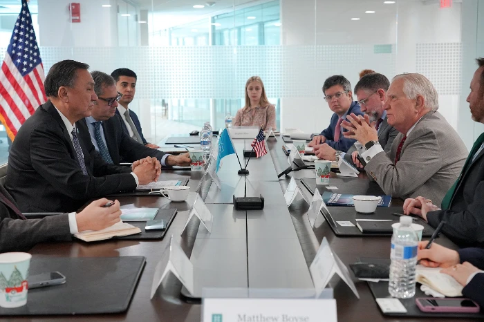 TDT Genel Sekreteri, Washington, D.C.’de Hudson Enstitüdü Başkanı ve CEO’su ile görüştü