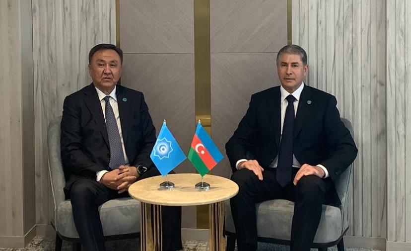TDT Genel Sekreteri, Azerbaycan Cumhuriyeti İçişleri Bakanı ile görüştü