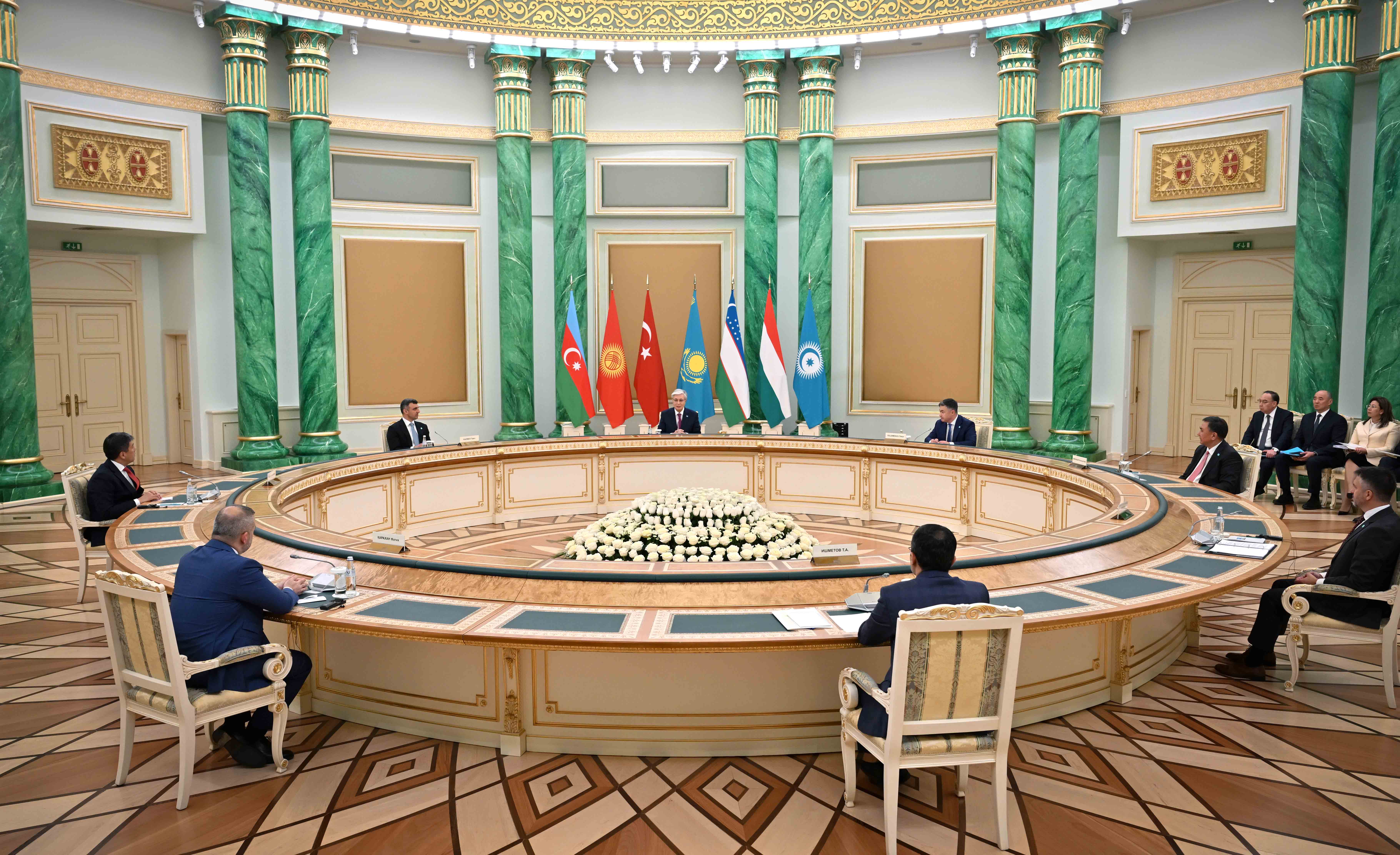 Türk Devletleri Teşkilatı Genel Sekreteri, Kazakistan Cumhurbaşkanı ile görüştü