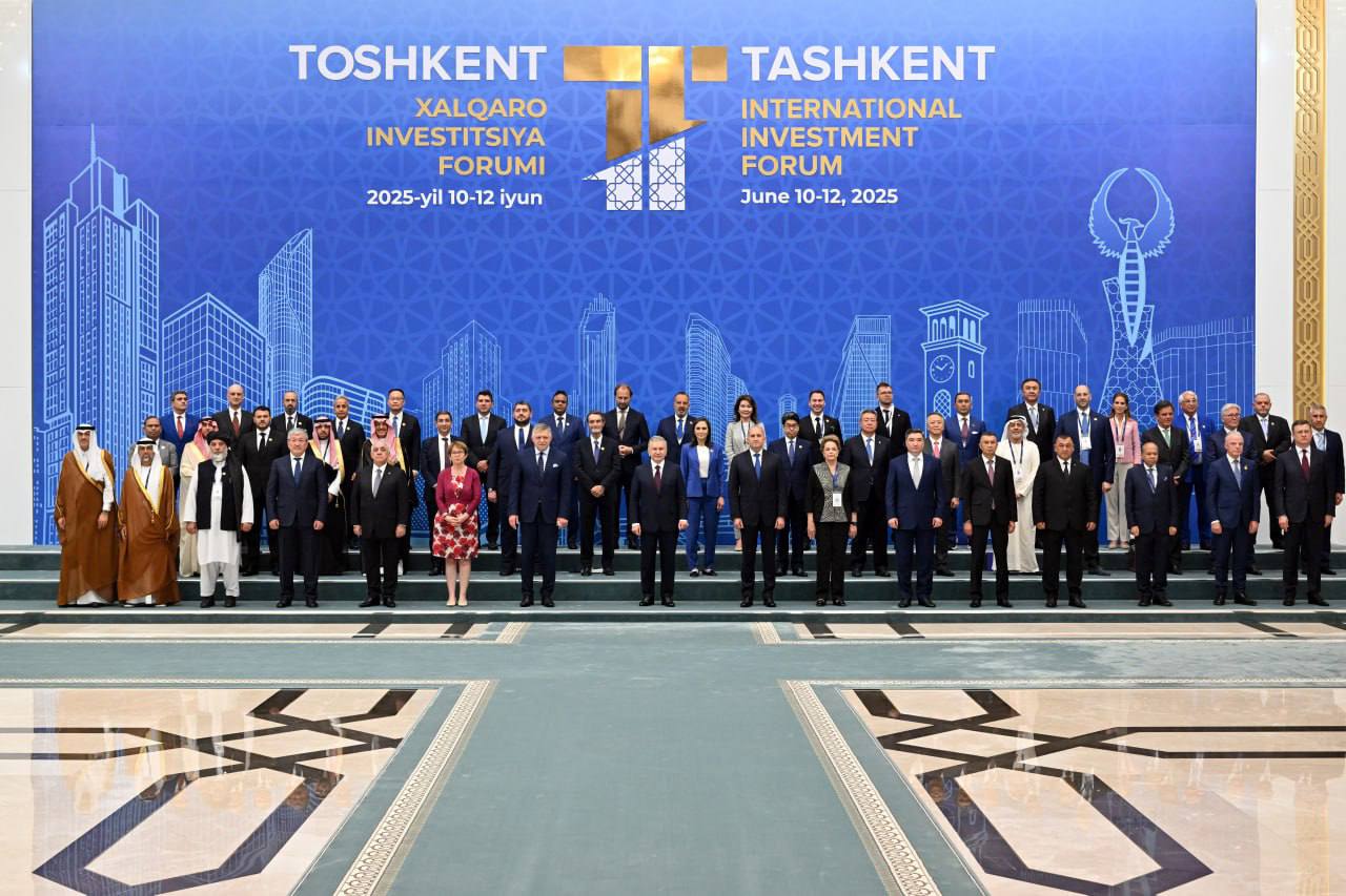 TDT Genel Sekreteri 4. Taşkent Uluslararası Yatırım Forumu