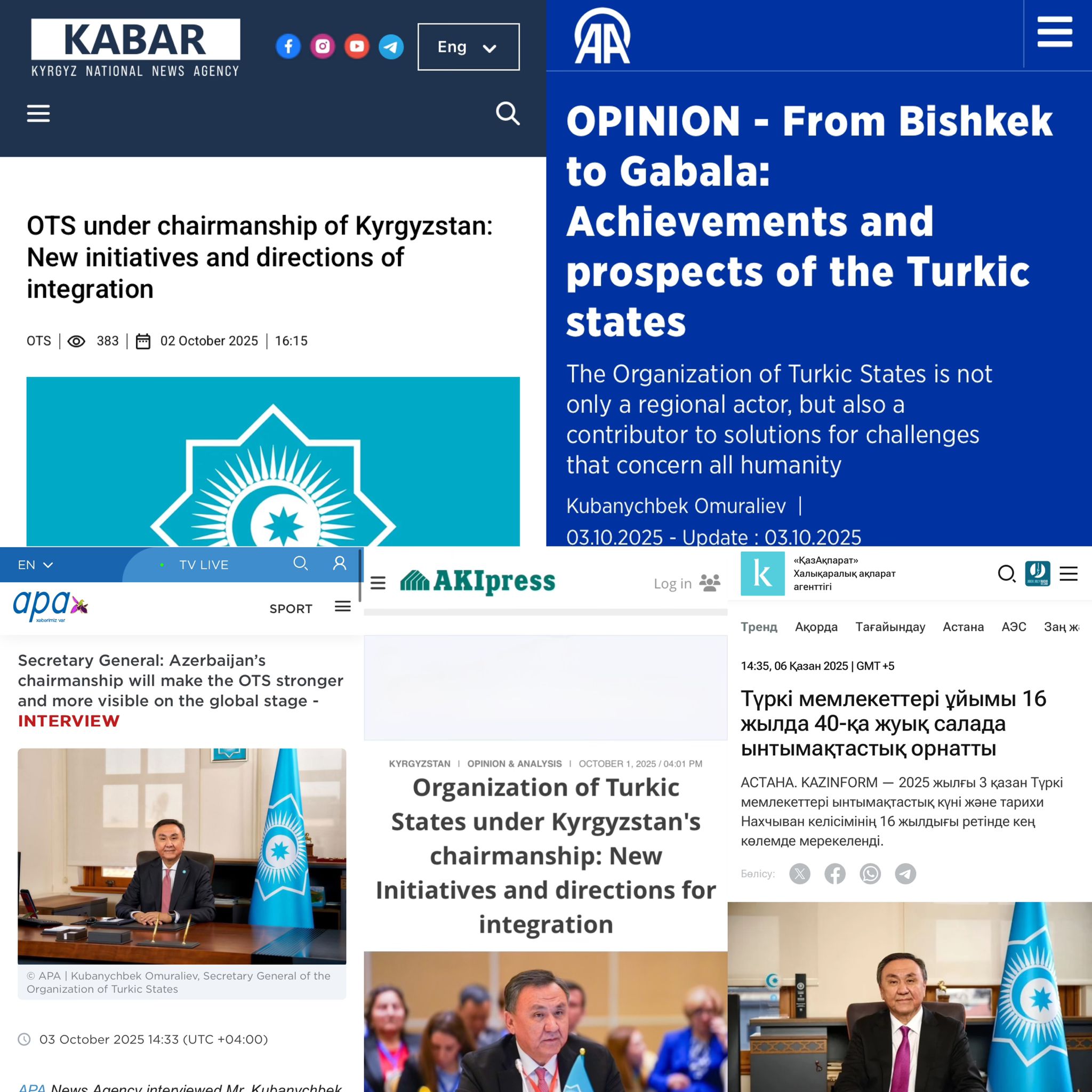 Türk Birliği Kutlanıyor: TDT 12. Zirvesi Öncesi Özel Makale ve Röportajlar